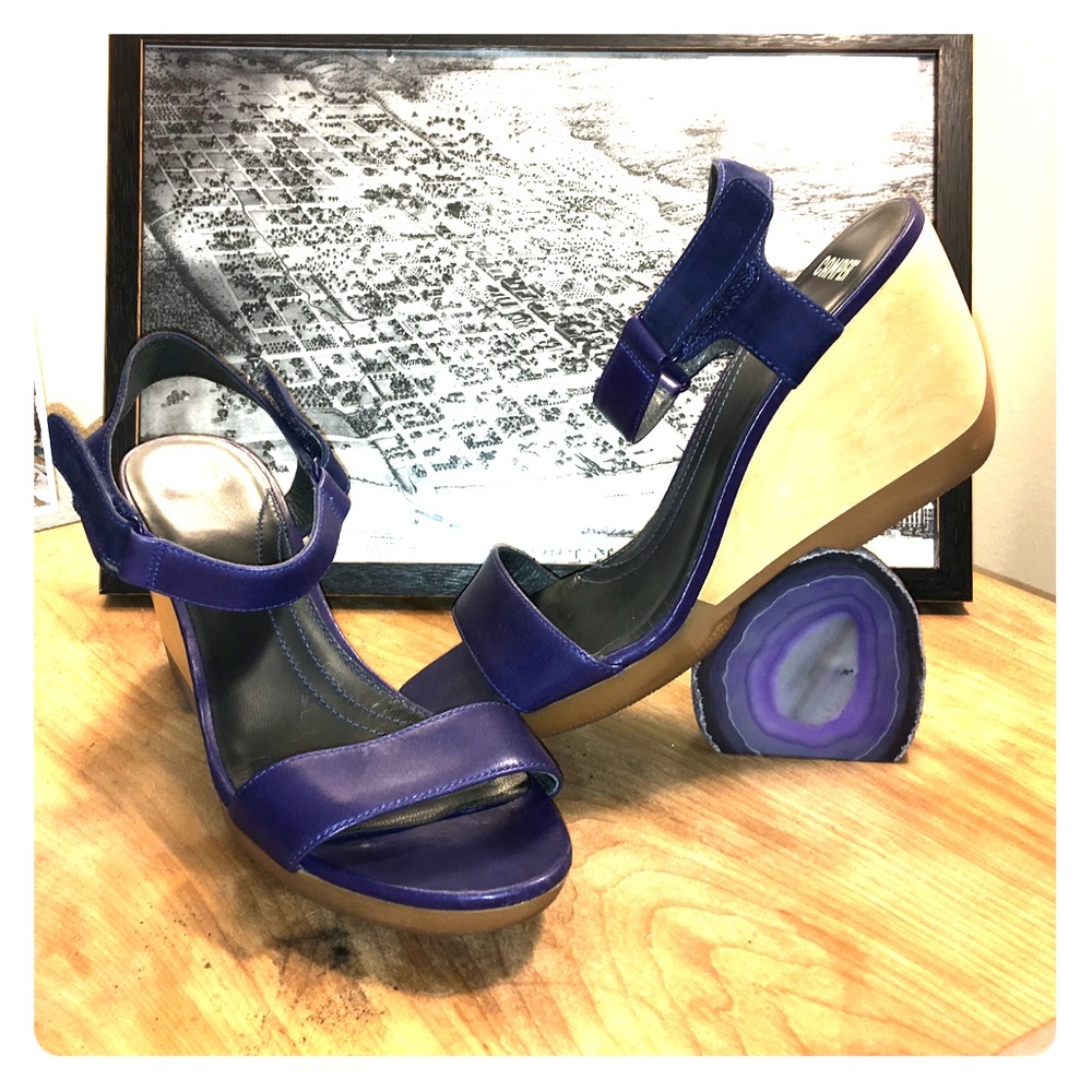 Camper Wedge Sandals